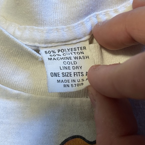 Vtg 80s AEROSMITH PERMANENT VACATION TOUR T-SHIRT Walk This Way MEN SZ One Size - Picture 3 of 13